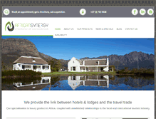Tablet Screenshot of africansynergy.co.za